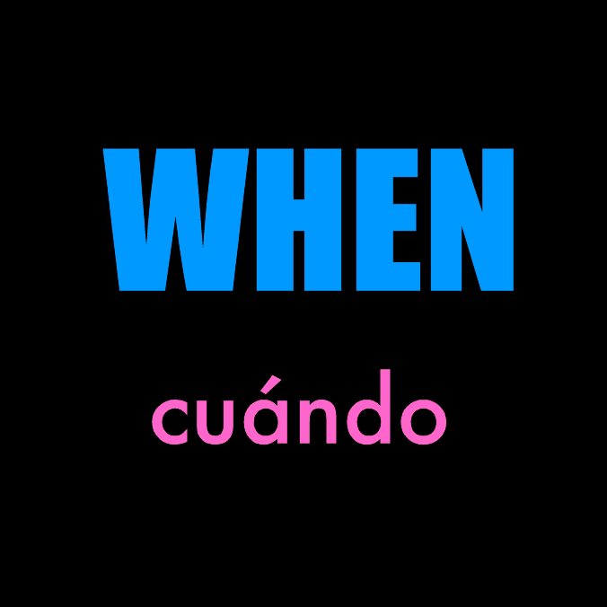 when